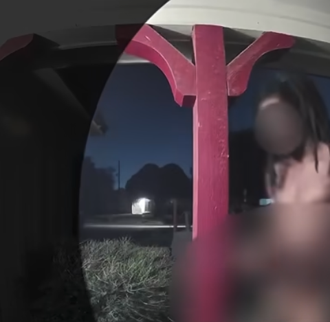 DoorDash driver in the buff